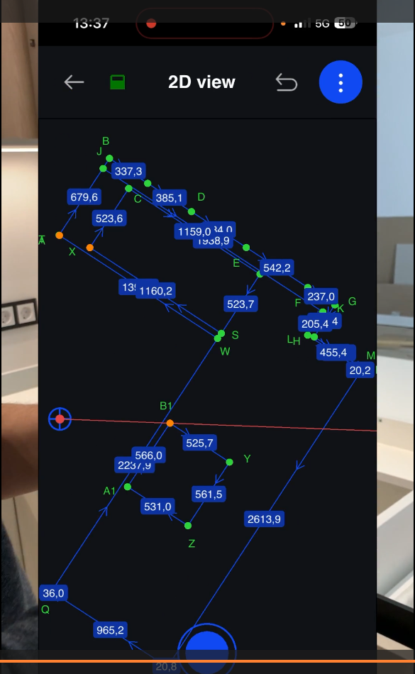 Lazorex 2D view